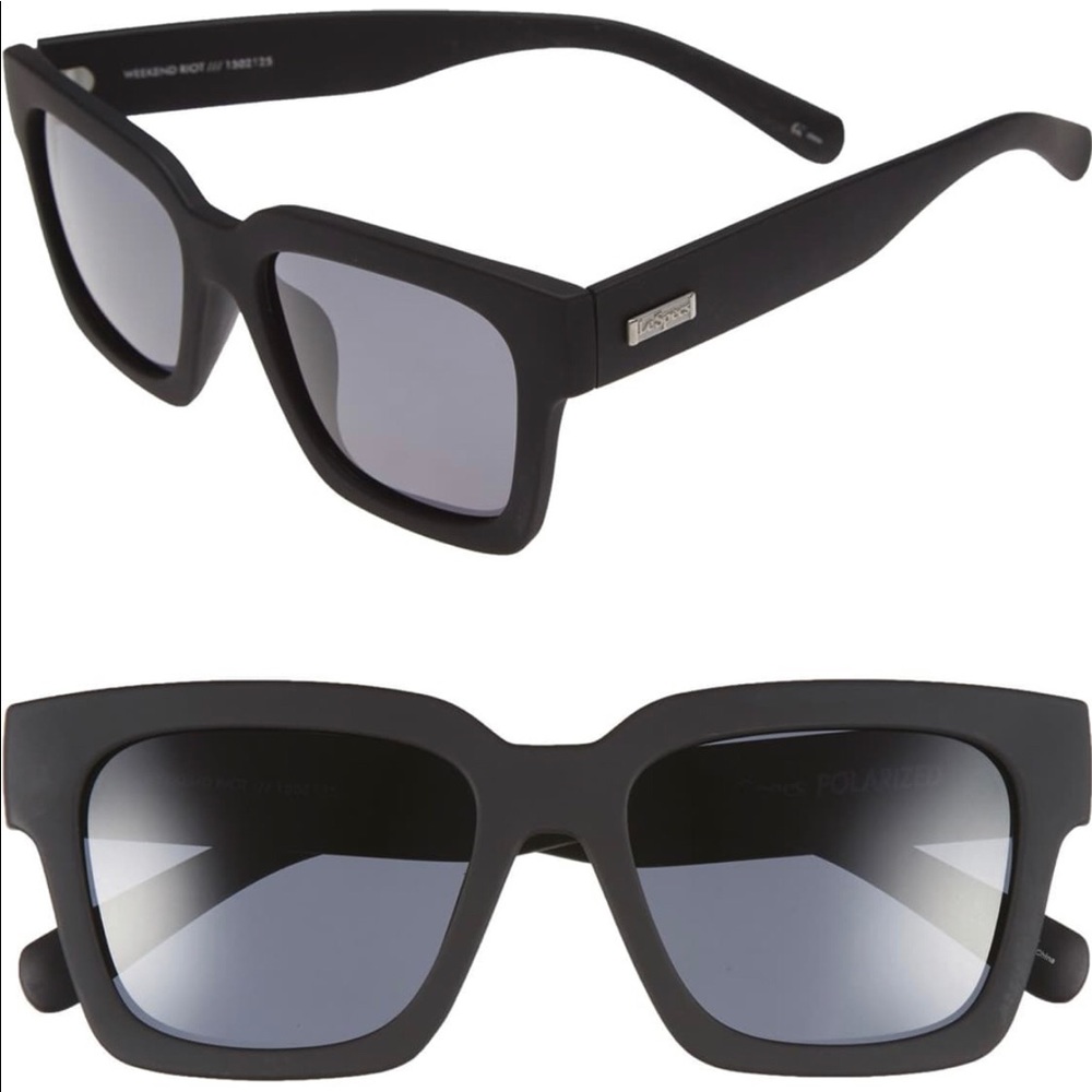 Le Specs Weekend Riot 55mm Sunglasses
